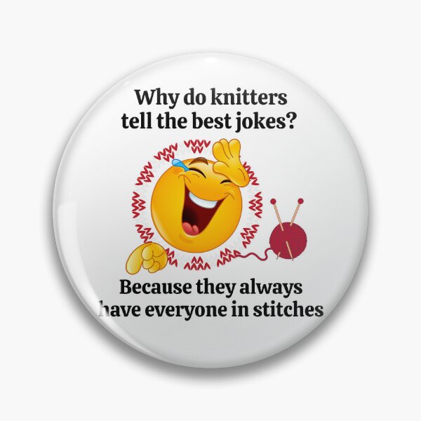 Item preview, A Knitting Joke for Knitters. designed and sold by MPC-Mince-Pies.