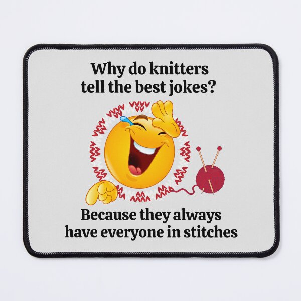 Item preview, A Knitting Joke for Knitters. designed and sold by MPC-Mince-Pies.