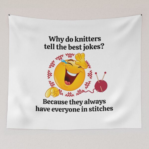 Item preview, A Knitting Joke for Knitters. designed and sold by MPC-Mince-Pies.