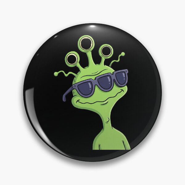 Artikelvorschau, Cooler Alien entworfen und verkauft von BabaSoti.