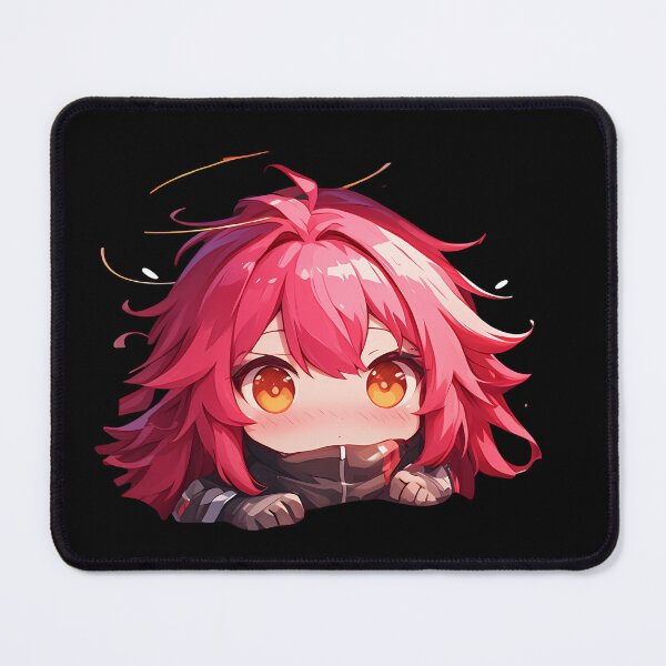 Item preview, Prelude Dawn Exusiai Peeking Through Wall Arknights Game Girl Kawaii designed and sold by TorbenKuhano.