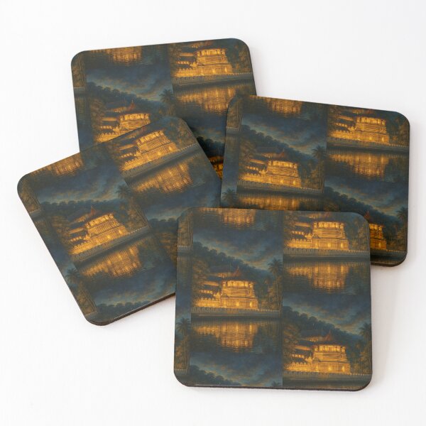 Item preview, Temple of the Tooth Kandy – Sri Lankan Heritage Art designed and sold by Ceylon Luxe Collections.