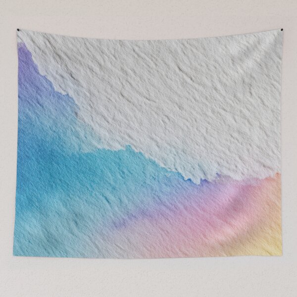Item preview, Vibrant watercolor blending on paper designed and sold by anytka.