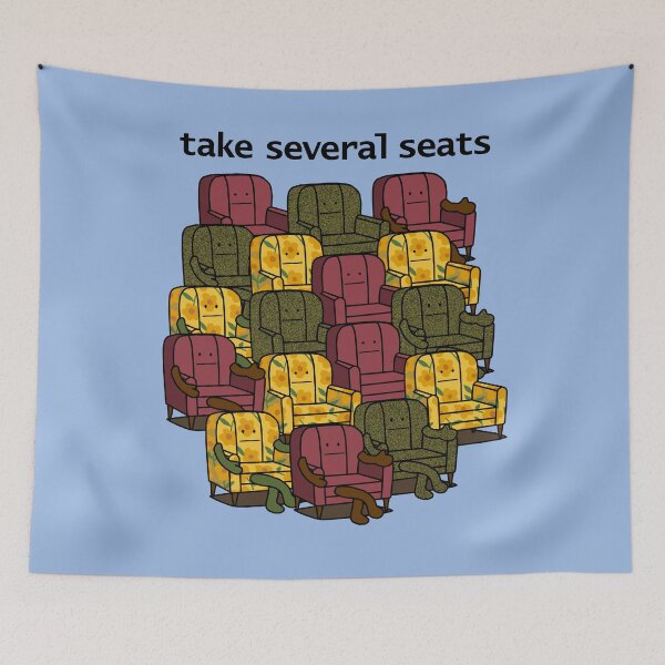 Item preview, Gen Z Slang Take Several Seats  designed and sold by ellenhenry.