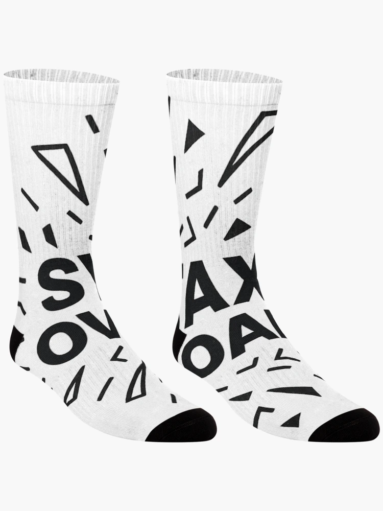 Thumbnail 3 of 5, Socks, Syntax Overload – Exploding Code Graphic With Bold Text designed and sold by techy-rrr.