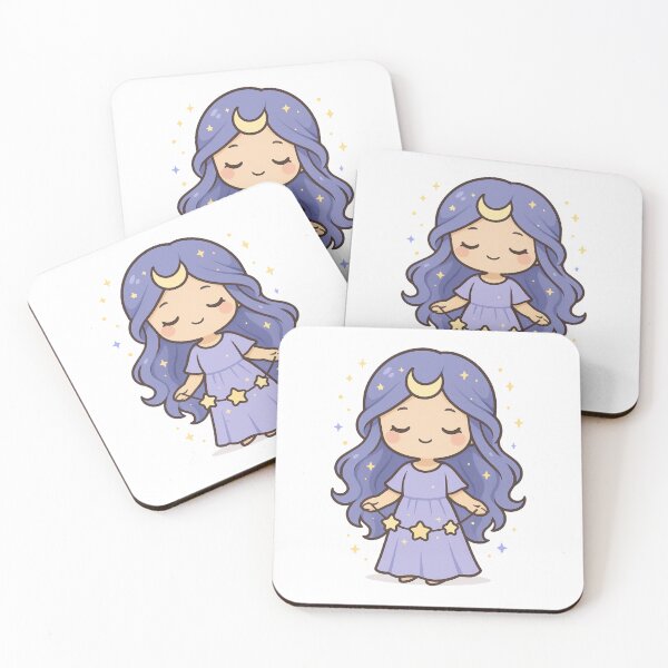 Item preview, Nyara – Kawaii Star Weaver Goddess | CutiVerse designed and sold by CutiVerse.