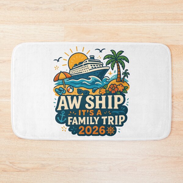 Item preview, Aw Ship It's A Family Trip 2026 Family Matching Cruise Trip designed and sold by hemagamo.
