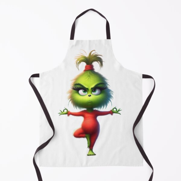 Item preview, Grinch Christmas Yoga Funny designed and sold by Aloelora.