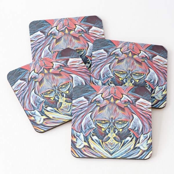 Item preview,  Flower Faces - Distorted Floral Explosion 1 designed and sold by Pulse Of Africa.
