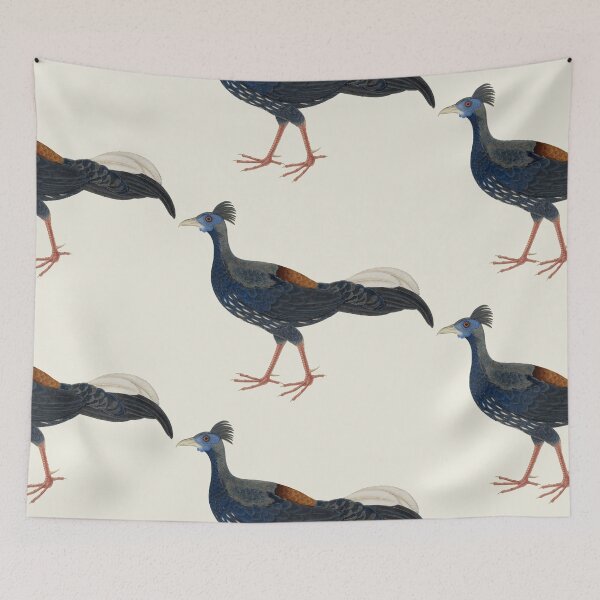 Item preview, Male Crested Fireback Pheasant designed and sold by helengarvey.