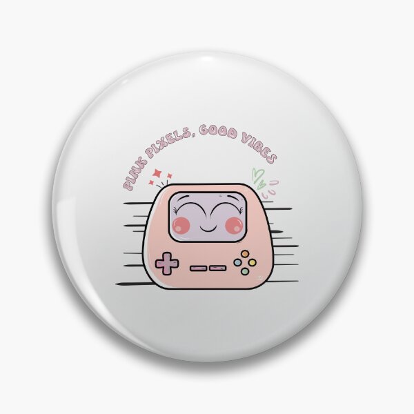 Item preview, Pink Pixel Console – Retro Kawaii Gaming Vibes designed and sold by ForcePrint.