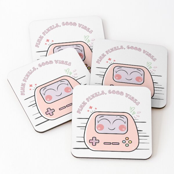 Item preview, Pink Pixel Console – Retro Kawaii Gaming Vibes designed and sold by ForcePrint.