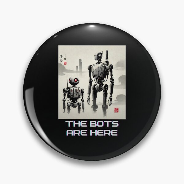Item preview, Futuristic Humanoid Robot designed and sold by TEEJAMBOREE.