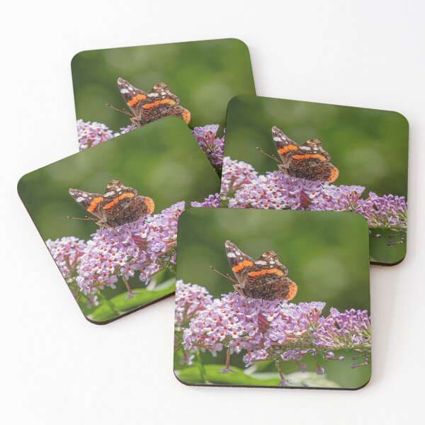 Item preview, Red Admiral Butterfly - (Vanessa atalanta) designed and sold by HazyApplePhoto.