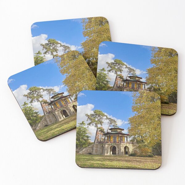 Item preview, The Chinese Pavilion in Autumn Colours designed and sold by Alex Cassels.