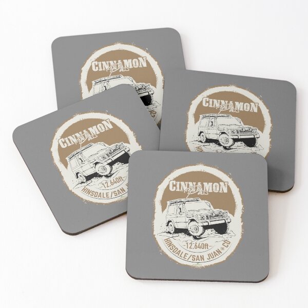 Item preview, Cinnamon Pass Hinsdale San Juan County Colorado 4x4 Motorcycle Sticker T-Shirt 01 designed and sold by OuterShellUK.