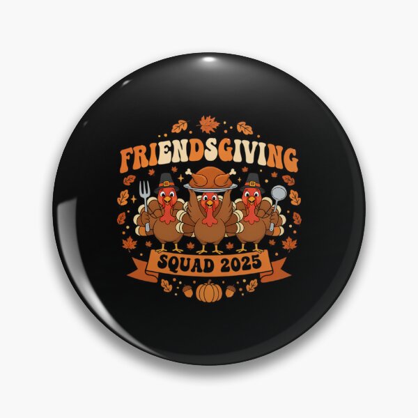 Item preview, Squad Turkey 90s Party Friendsgiving Humor Friends Thankful designed and sold by Daleburuling.