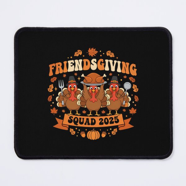 Item preview, Squad Turkey 90s Party Friendsgiving Humor Friends Thankful designed and sold by Daleburuling.