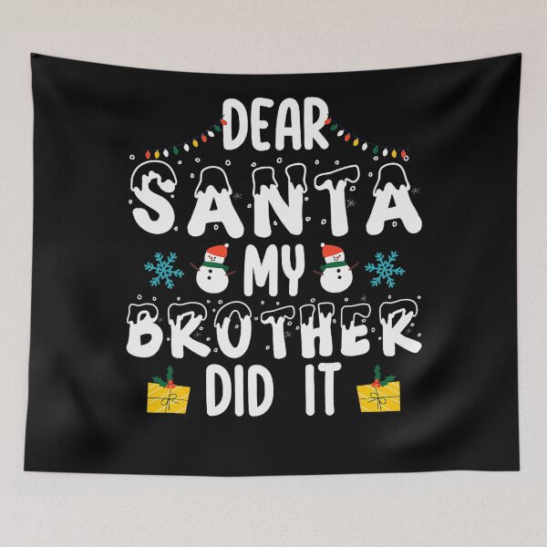 Item preview, Did Brother Retro It My Vintage Funny Holiday Christmas Santa Dear designed and sold by MediarMedic.