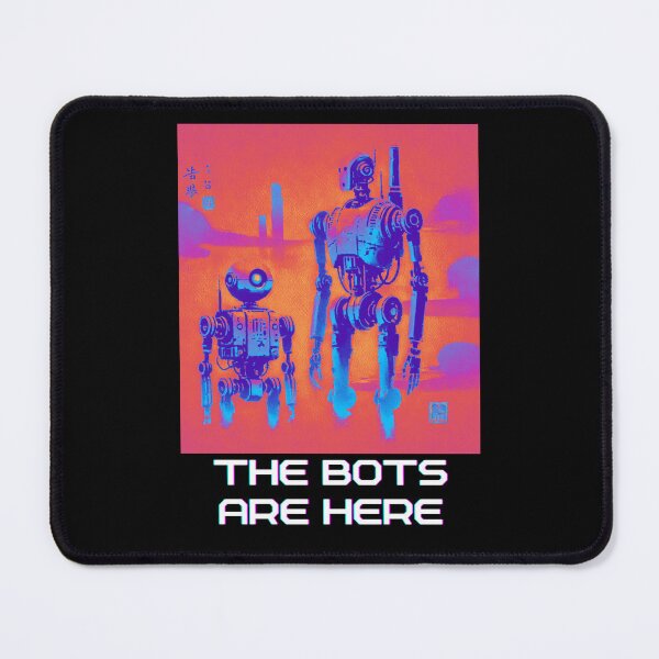 Item preview, Futuristic Humanoid Robot designed and sold by TEEJAMBOREE.