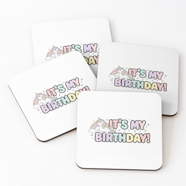 Item preview, Its My Birthday Unicorn Cute Bright Rainbow Party  designed and sold by torildorxop.