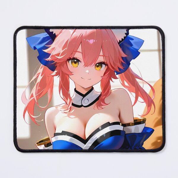 Item preview, Caster Radiant Blue Kimono Tamamo No Mae Fox Spirit Of Fate designed and sold by TorbenKuhano.