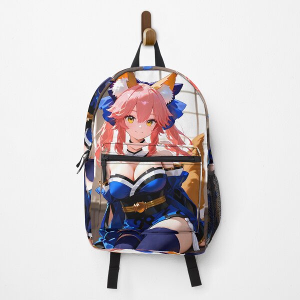 Item preview, Caster Radiant Blue Kimono Tamamo No Mae Fox Spirit Of Fate designed and sold by TorbenKuhano.