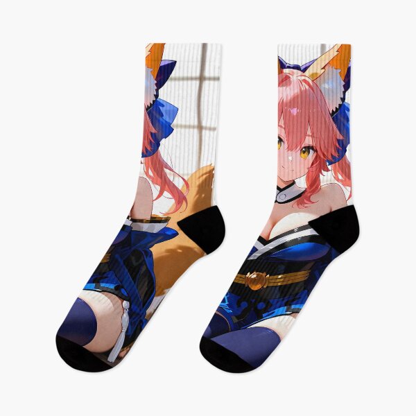 Item preview, Caster Radiant Blue Kimono Tamamo No Mae Fox Spirit Of Fate designed and sold by TorbenKuhano.