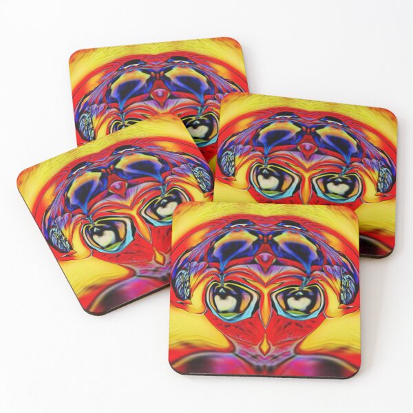 Item preview, Flower Faces - Distorted Floral Explosion 2 designed and sold by Pulse Of Africa.