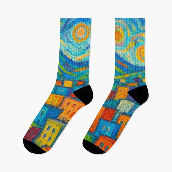 Item preview, Colorful city in rhythm designed and sold by Sigtrix.