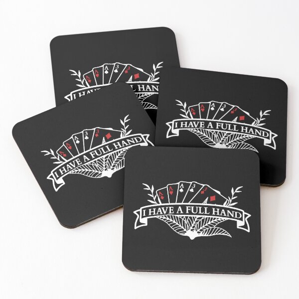 Item preview, Funny Full Hand Poker Design designed and sold by MySimpleFlow.