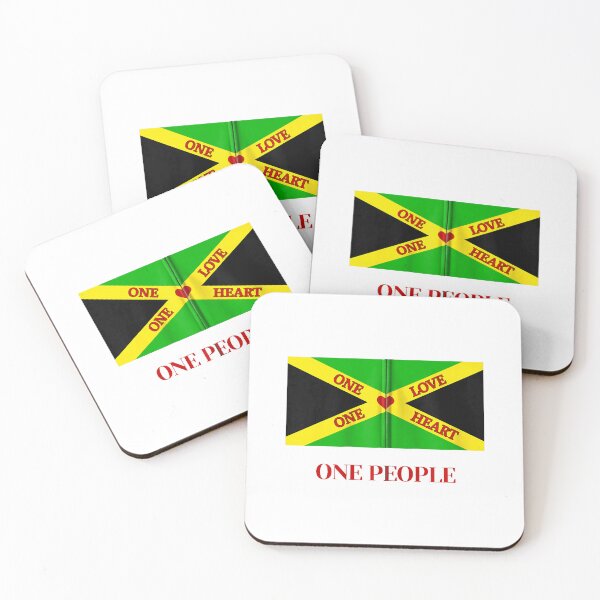 Item preview, Jamaica One People Heart Bright Bold Cultural Pride  designed and sold by torildorxop.