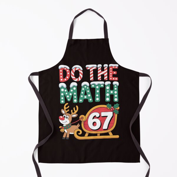 Item preview, Math Teacher Christmas Meme – Do the Math 67 Funny Holiday Design designed and sold by Redgiant87x.