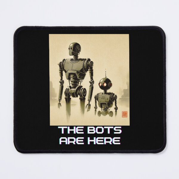 Item preview, Futuristic Humanoid Robot designed and sold by TEEJAMBOREE.