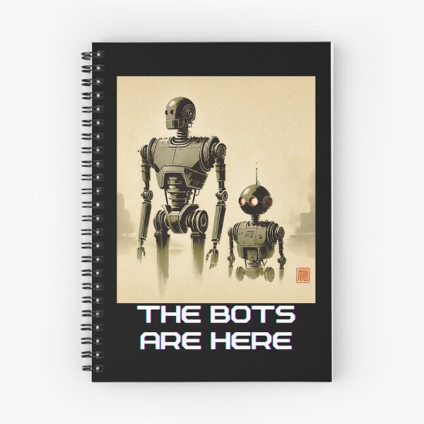 Item preview, Futuristic Humanoid Robot designed and sold by TEEJAMBOREE.
