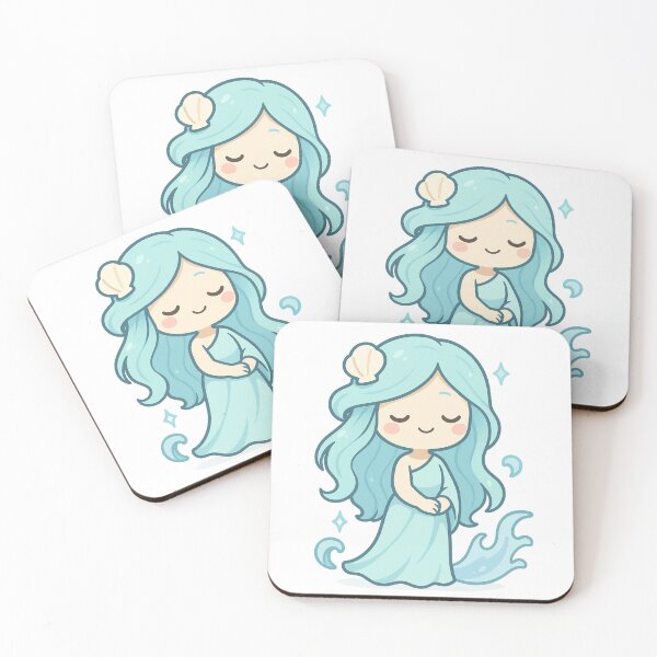Item preview, Ophira – Kawaii Ocean Spirit Goddess | CutiVerse designed and sold by CutiVerse.