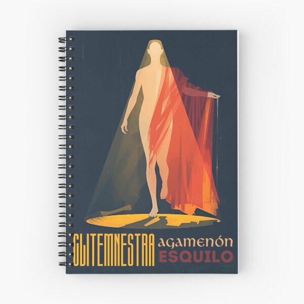 Item preview, Clytemnestra, a character from "Agamemnon," the tragedy by Aeschylus (Spanish Version) designed and sold by Filologica.