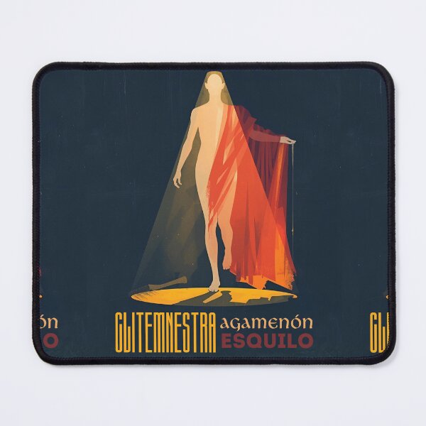 Item preview, Clytemnestra, a character from "Agamemnon," the tragedy by Aeschylus (Spanish Version) designed and sold by Filologica.