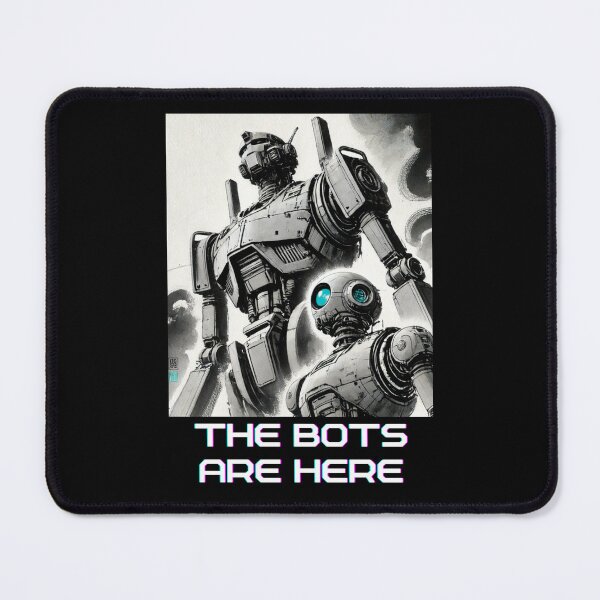 Item preview, Futuristic Humanoid Robot designed and sold by TEEJAMBOREE.