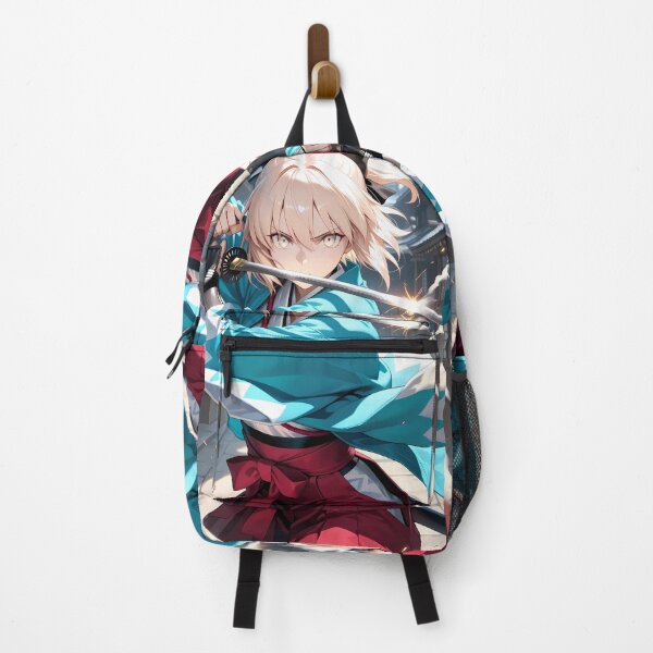Item preview, Sakura Saber Dynamic Okita Souji Fate Grand Order Spark Battle Samurai Anime Girl Waifu Intensity designed and sold by TorbenKuhano.