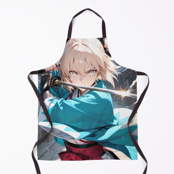 Item preview, Sakura Saber Dynamic Okita Souji Fate Grand Order Spark Battle Samurai Anime Girl Waifu Intensity designed and sold by TorbenKuhano.