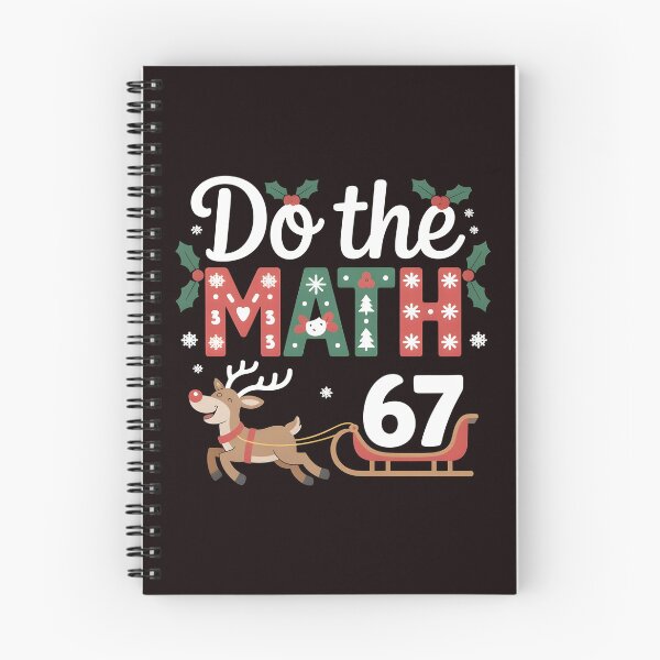 Item preview, Six Seven Meme Christmas Gift - Do the Math 67 Teacher Humor designed and sold by Redgiant87x.