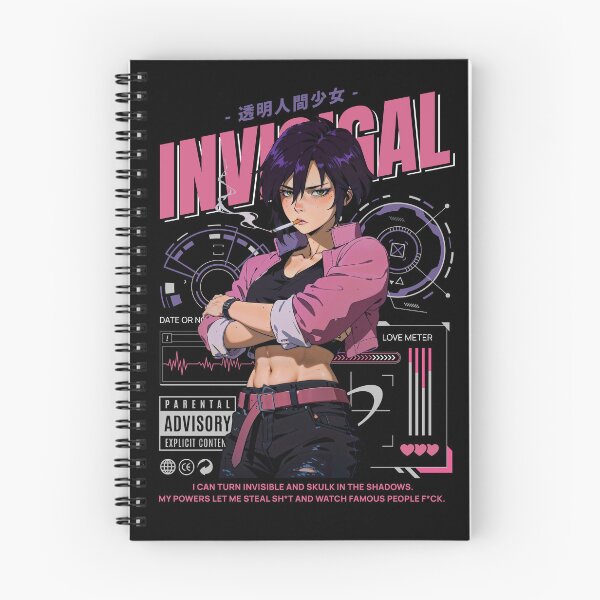 Item preview, Invisigal Dispatch Techno Anime Art designed and sold by Tokyo Retro.