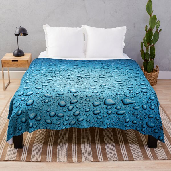 Item preview, Blue Raindrops Abstract designed and sold by HazyApplePhoto.