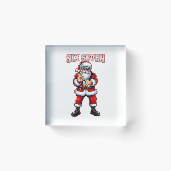 Item preview, Six Seven Santa Funny Bright Festive Holiday  designed and sold by torildorxop.