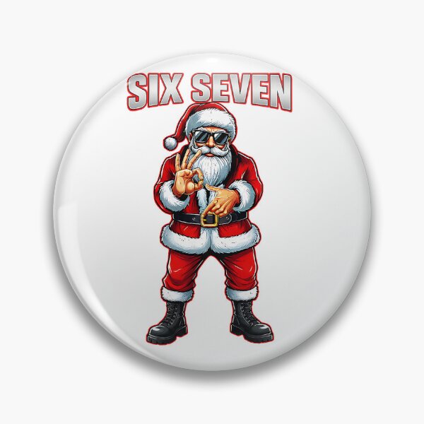 Item preview, Six Seven Santa Funny Bright Festive Holiday  designed and sold by torildorxop.