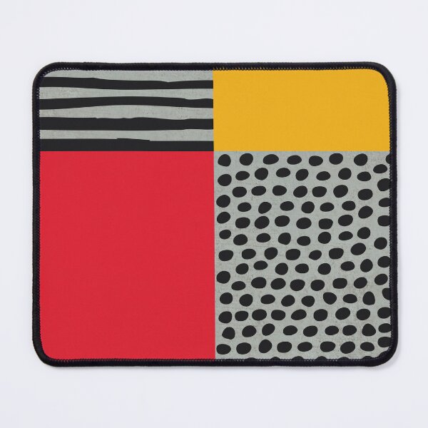 Item preview, Arte escandinavo: Geometría abstracta, rojo y naranja designed and sold by Petra Lang.