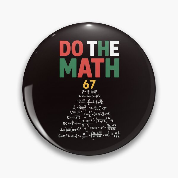 Item preview, Do the Math 67 Xmas Meme - Clever Teacher Humor Gift Idea designed and sold by Redgiant87x.