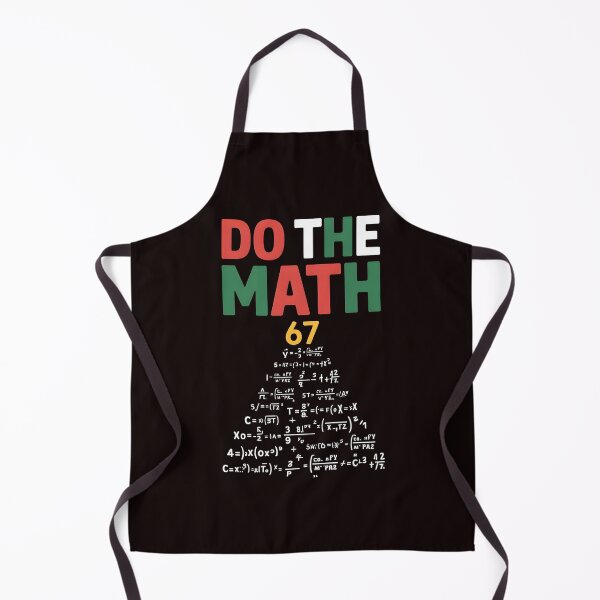 Item preview, Do the Math 67 Xmas Meme - Clever Teacher Humor Gift Idea designed and sold by Redgiant87x.