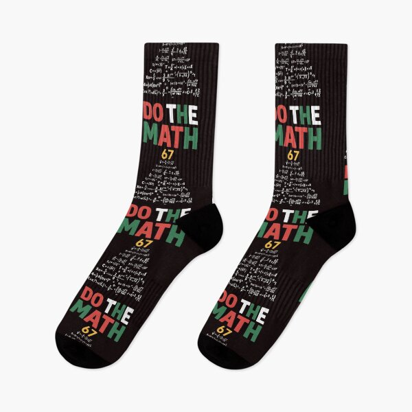 Item preview, Do the Math 67 Xmas Meme - Clever Teacher Humor Gift Idea designed and sold by Redgiant87x.